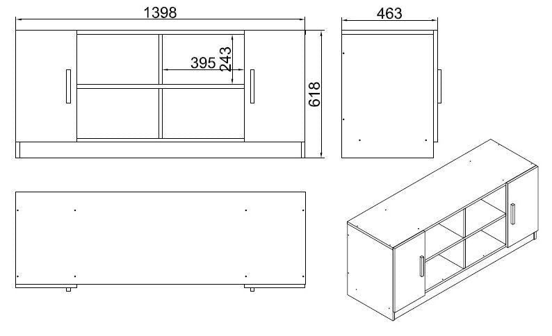 Armoire à plusieurs usage VO6-OB