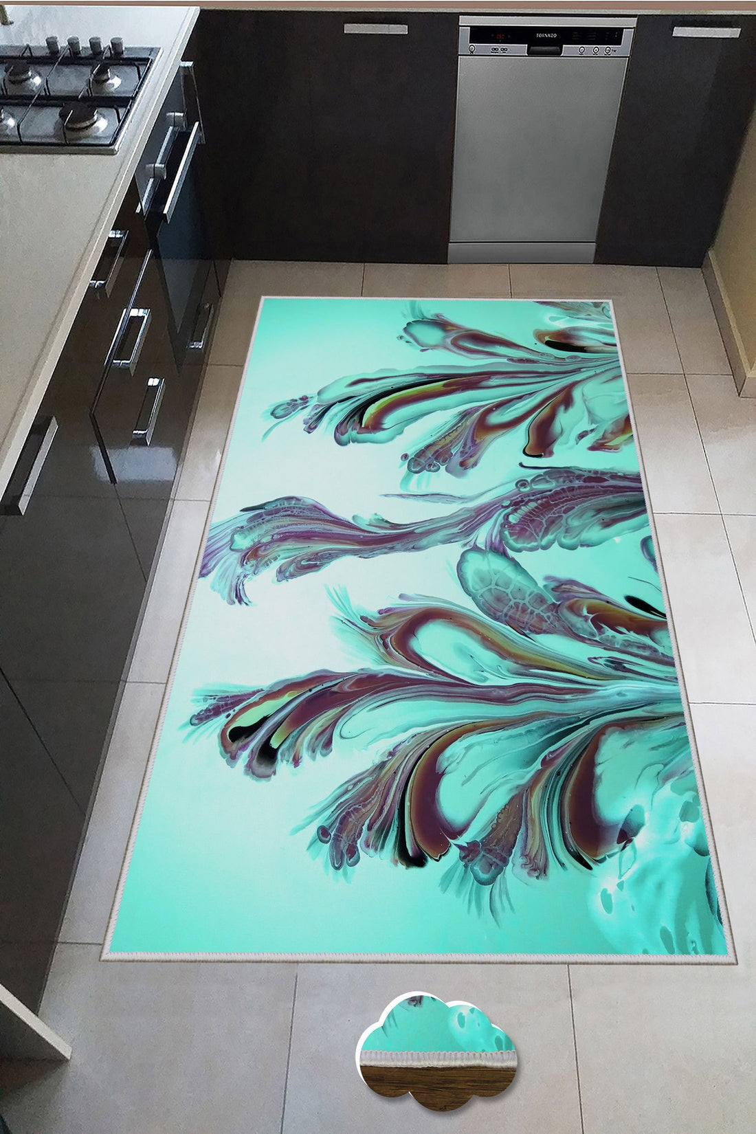 Tapis (50 x 80) WOOKECE235