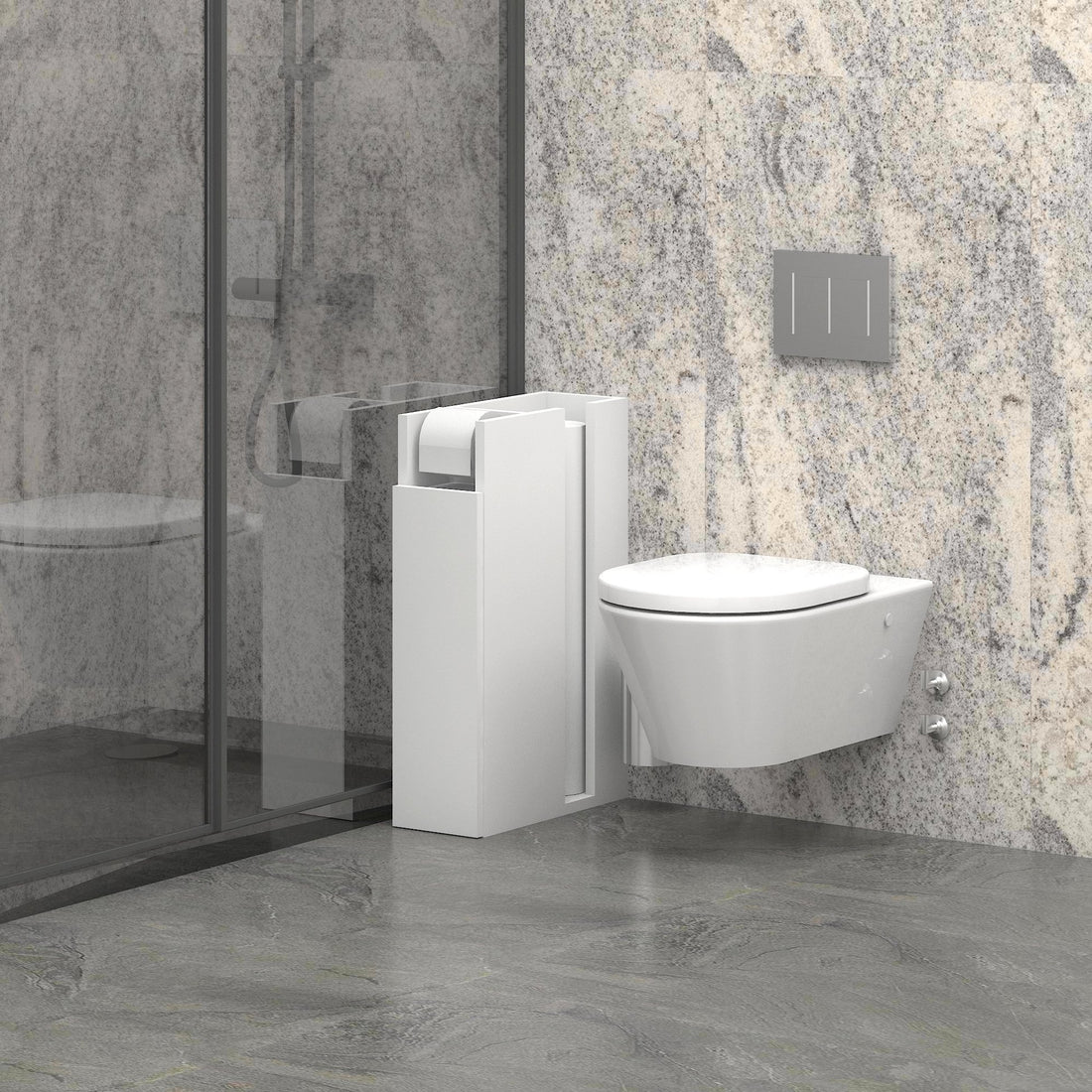 Armoire de toilette Paper - White