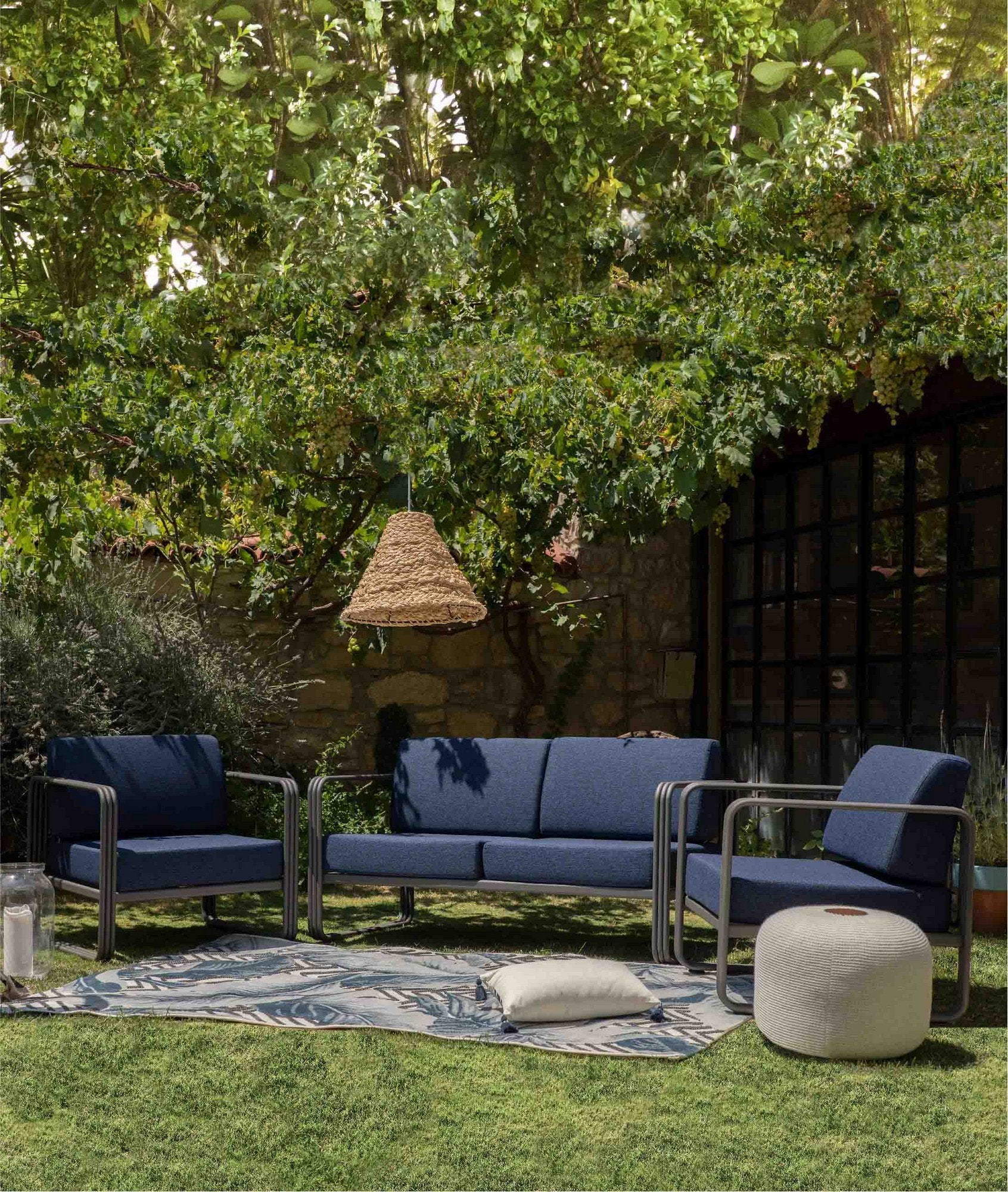 Canapé jardin de 1 place 700301 - Dark Blue