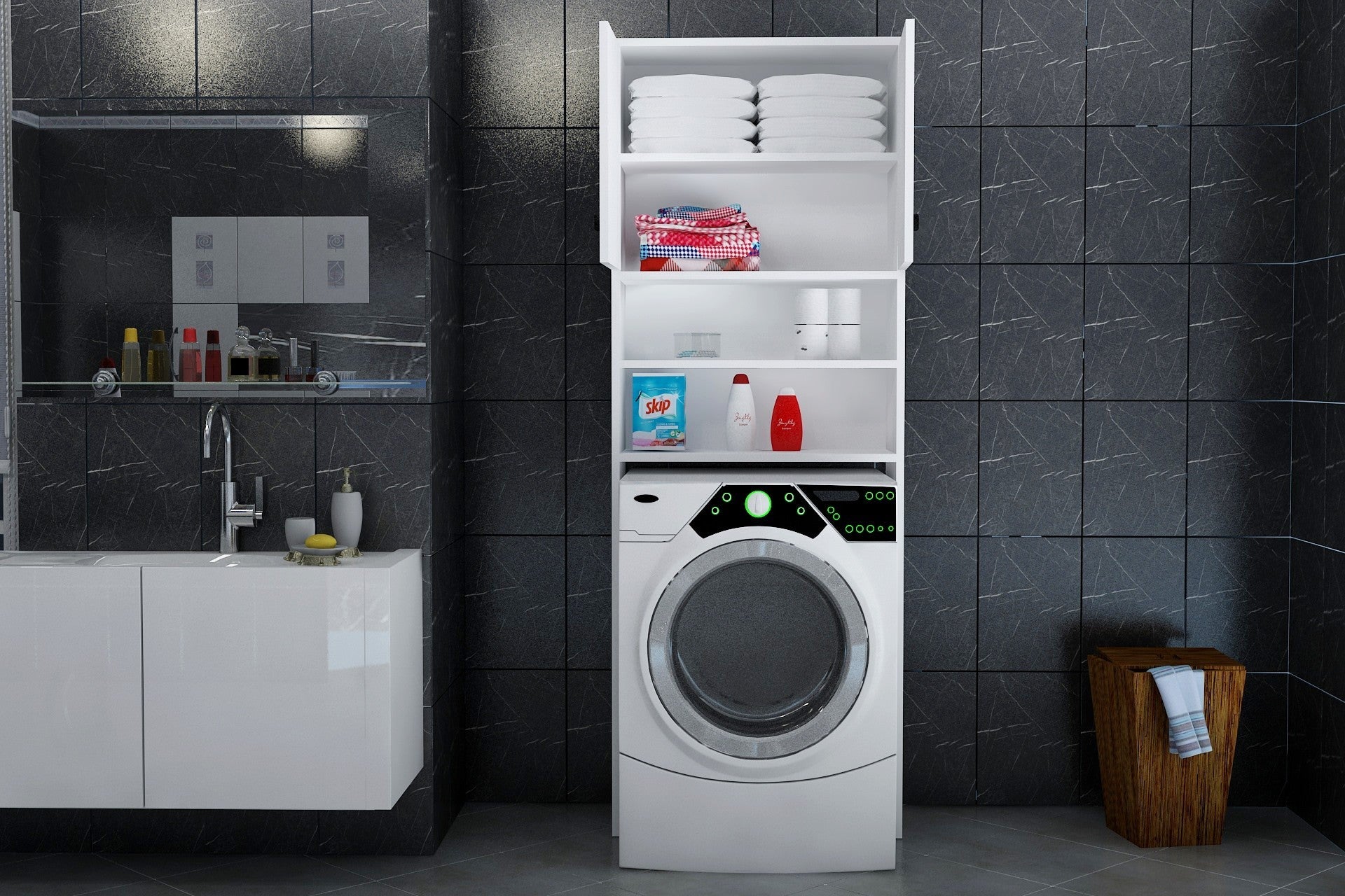 Armoire à plusieurs usage Selen - White