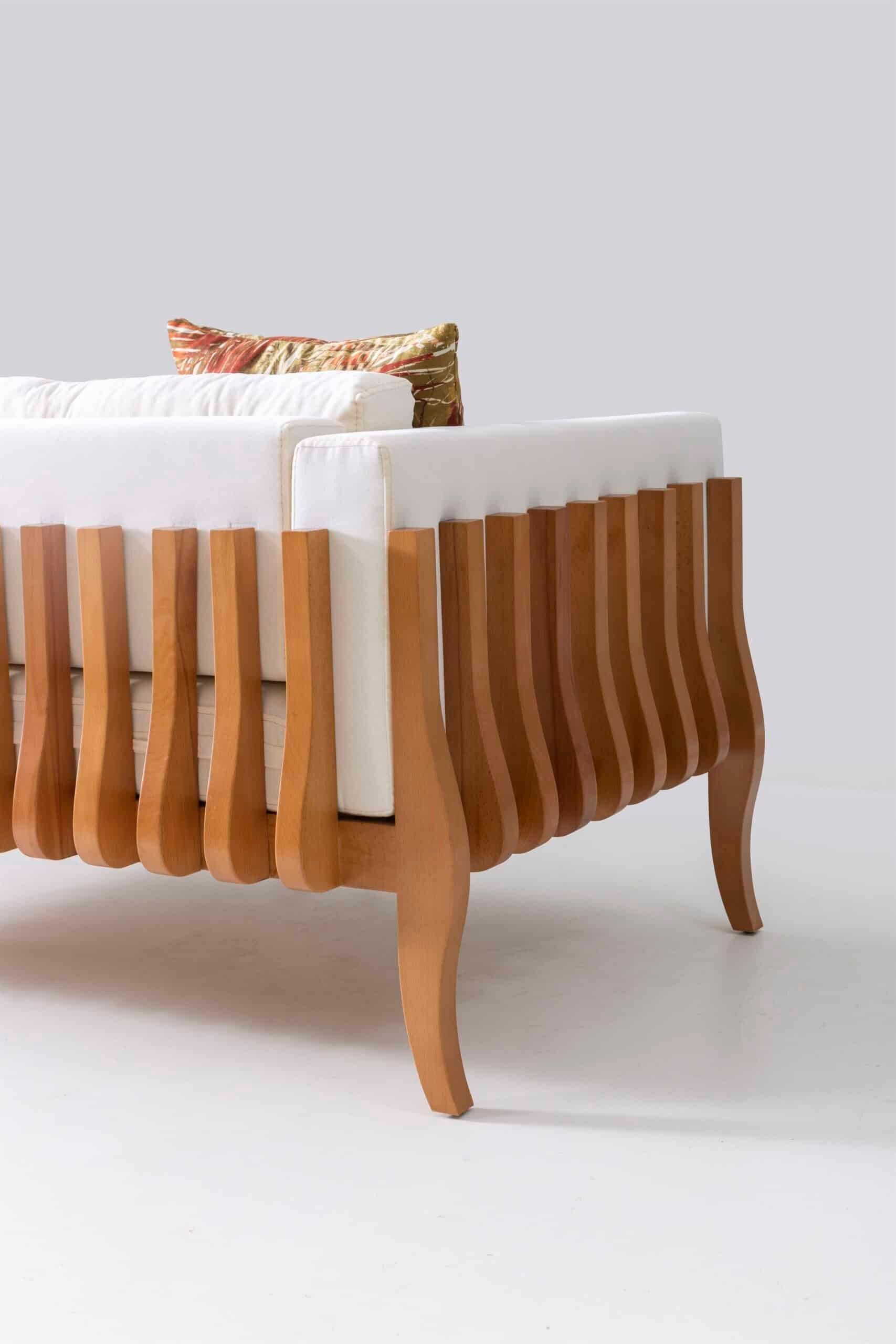 Salon de jardin avec coussins &amp; table basse Fery