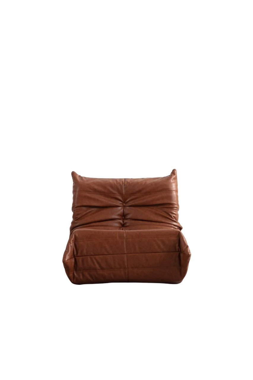 California Fauteuil Bergère Brun 88x90x72