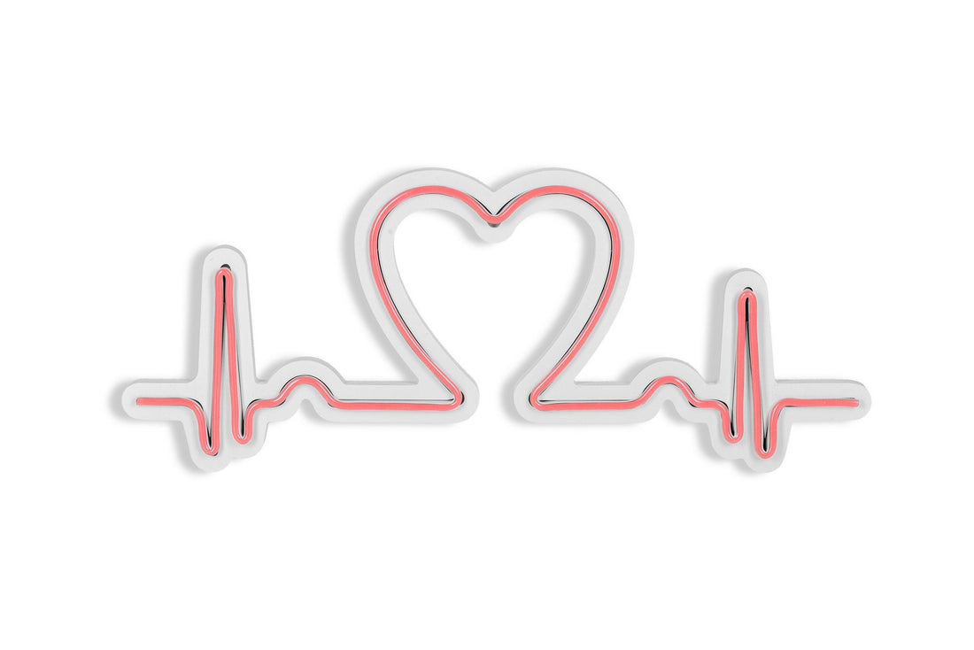 Éclairage LED en plastique décoratif Love Rhythm - Pink