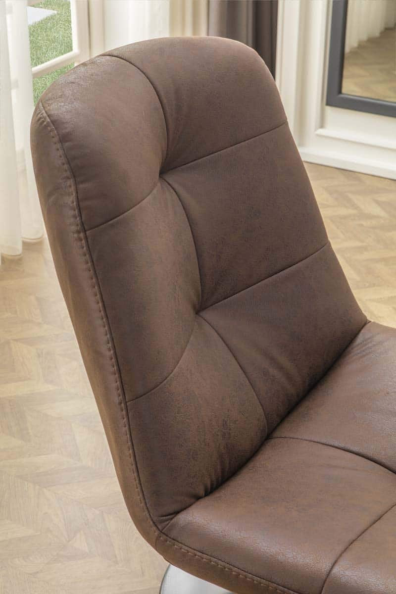 New York Fauteuil Bergère Marron