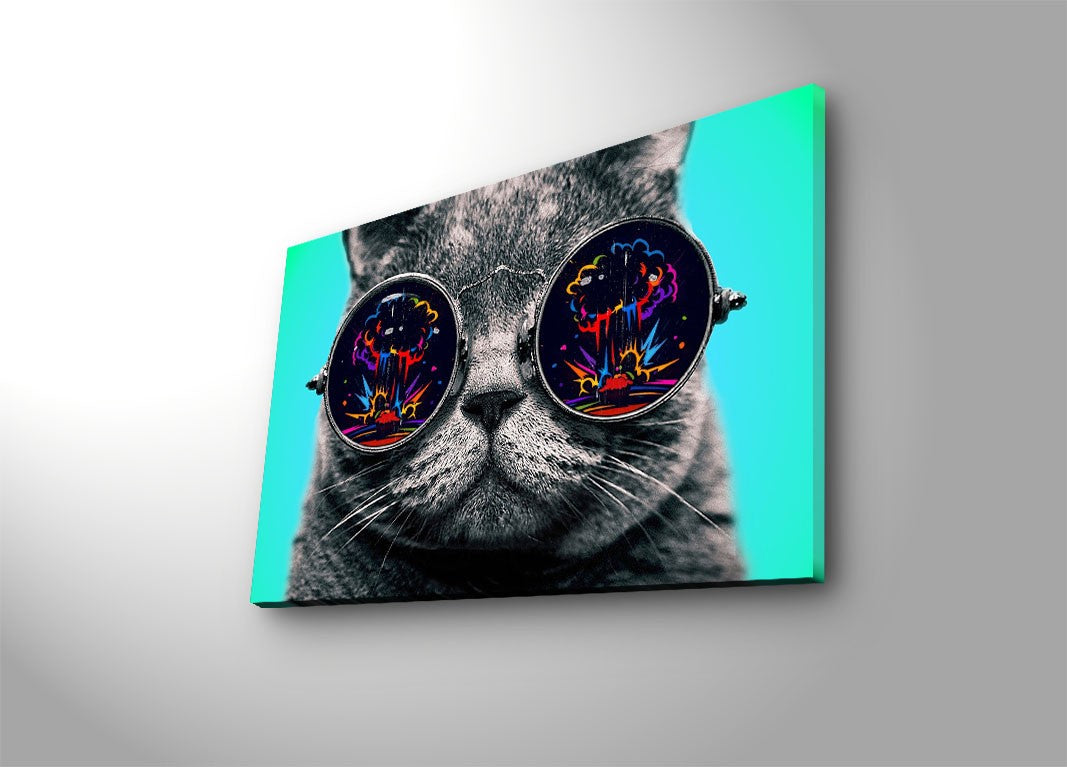 Peinture de toile éclairée à LED décorative 4570DACT-61