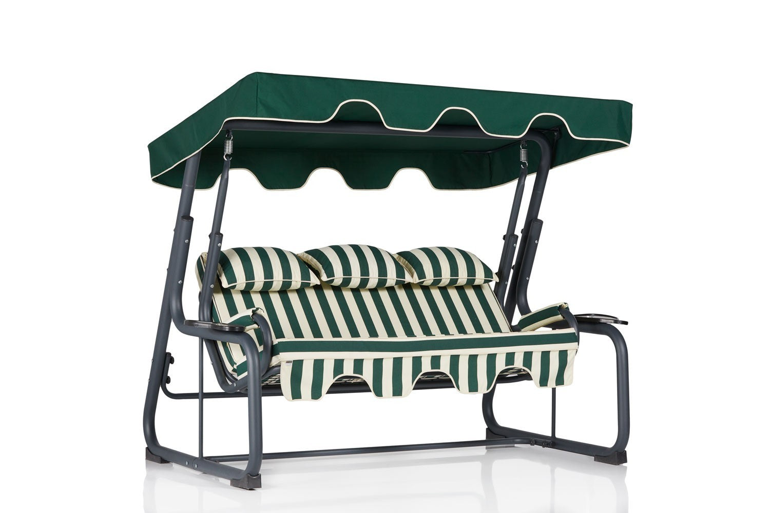Chaise swing triple jardin Vitis 2 - Multicolor