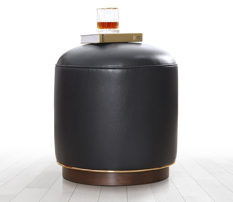 Pouf Milotte - Anthracite