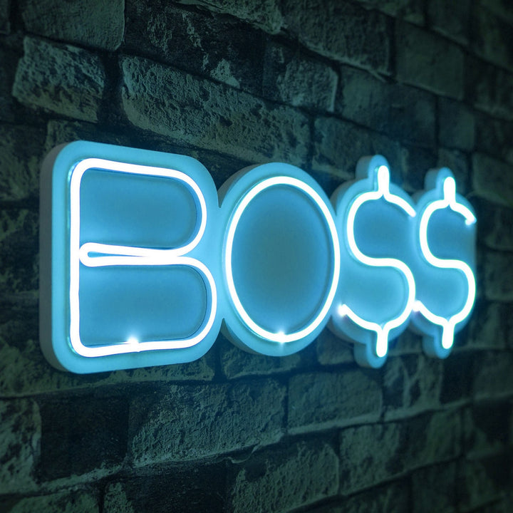 Éclairage LED en plastique décoratif BOSS - Blue