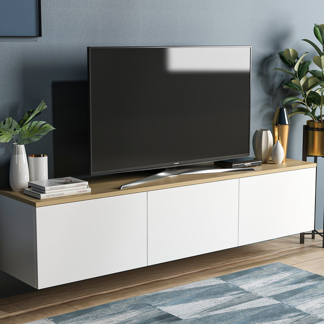 Meuble TV Neon - White