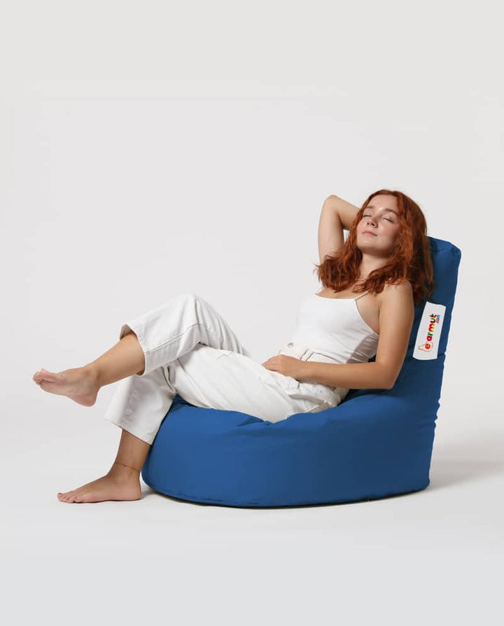 Pouf poire Lina D70xH80cm Tissu