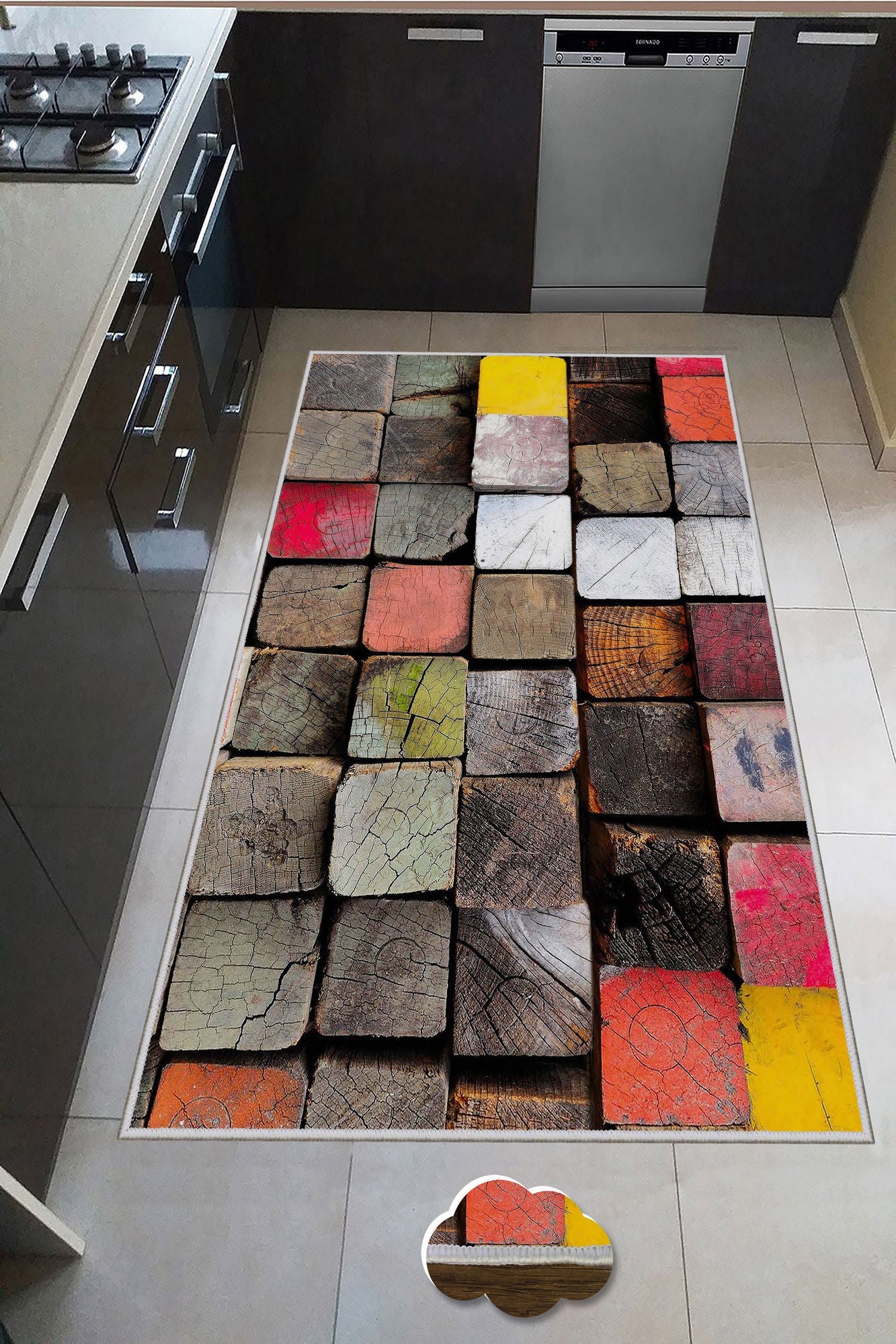 Tapis (50 x 80) WOOKECE245