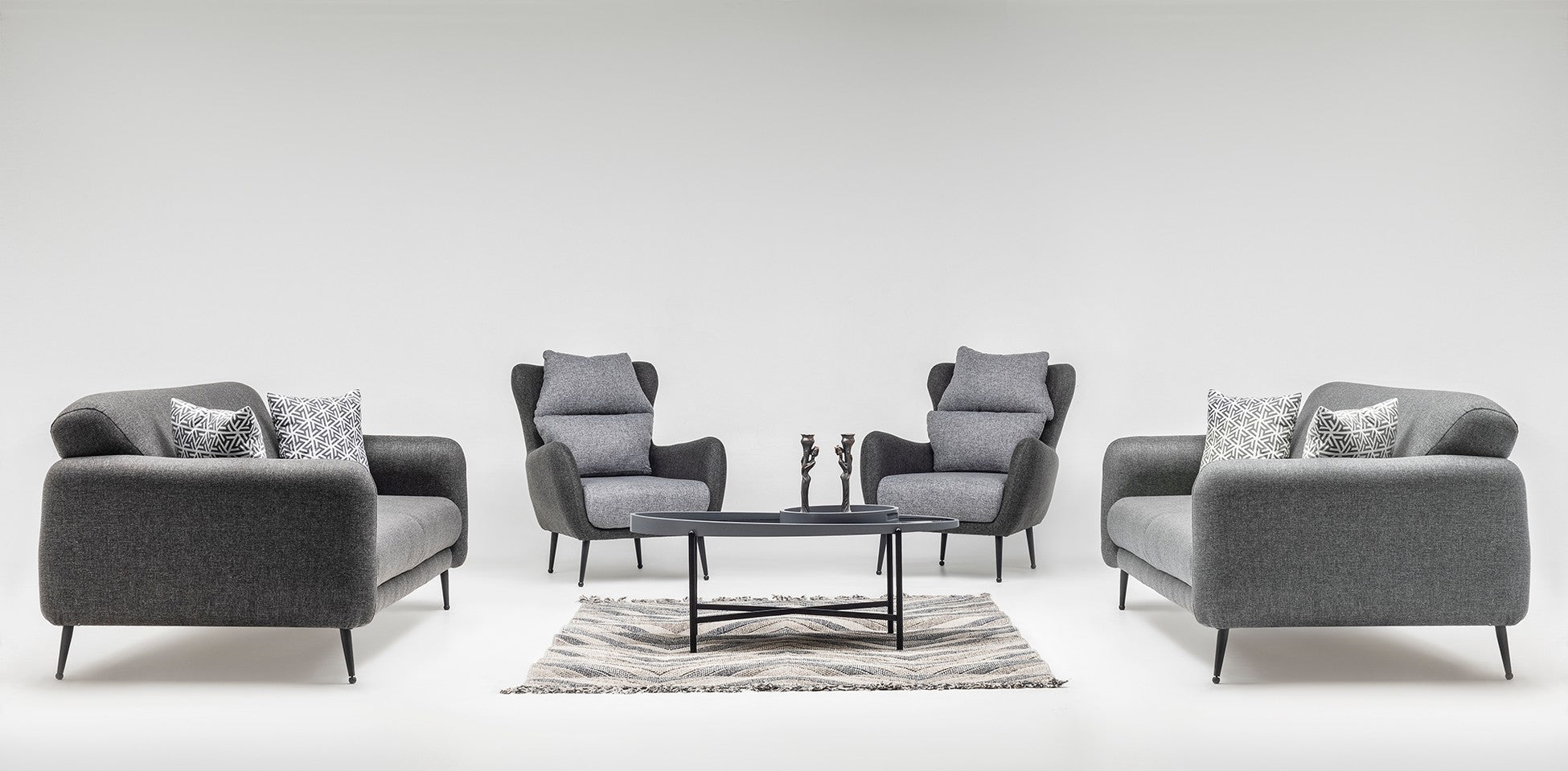 Rose Canapé 3 Places