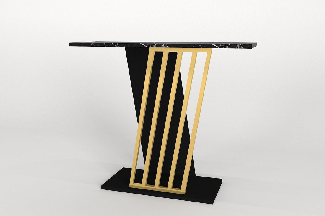 La commode Gravity - Black, Gold