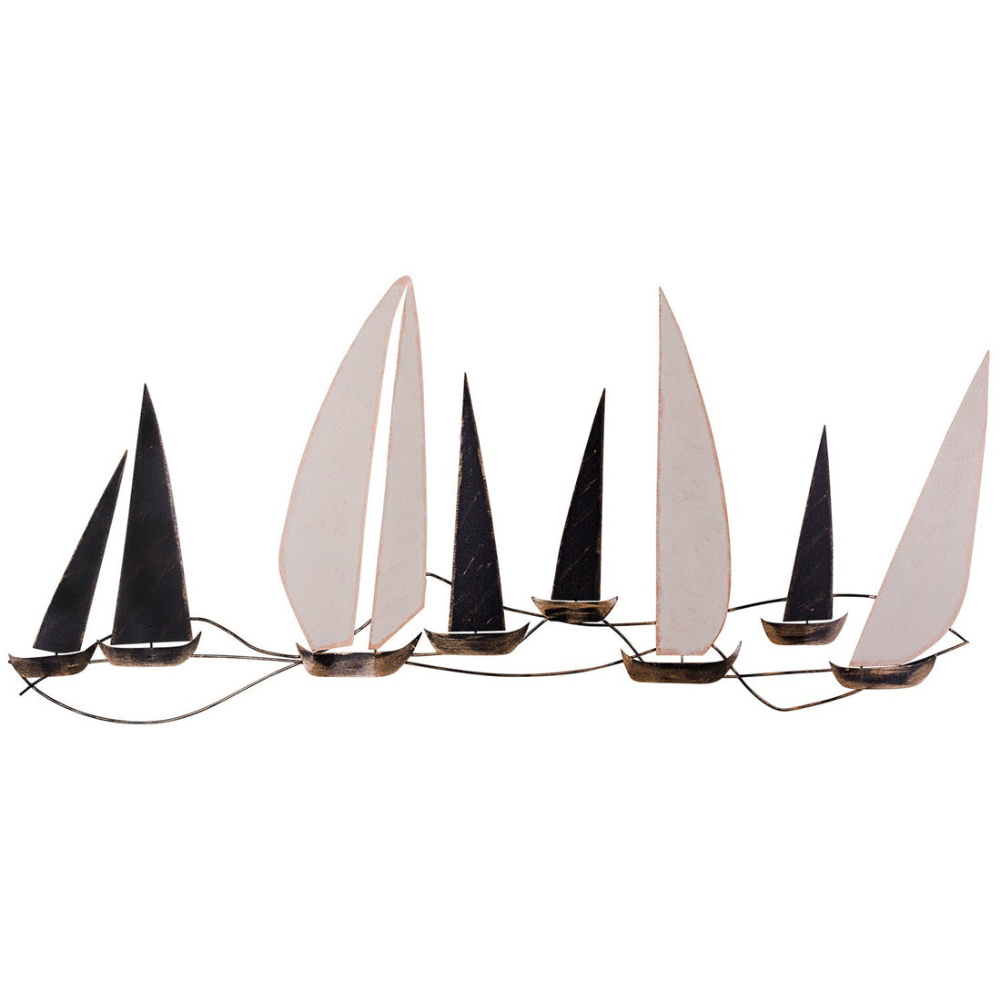 Accessoire mural en métal décoratif Ocean