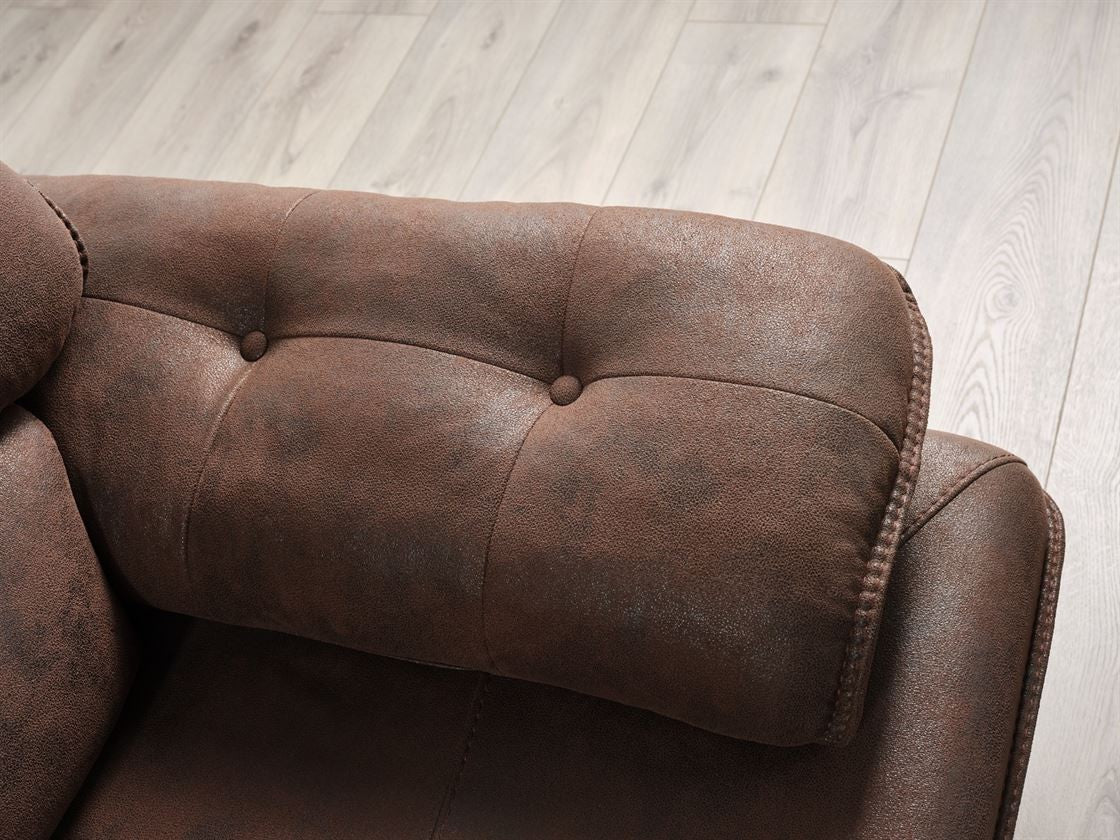 Akra Canapé 3 Places Marron