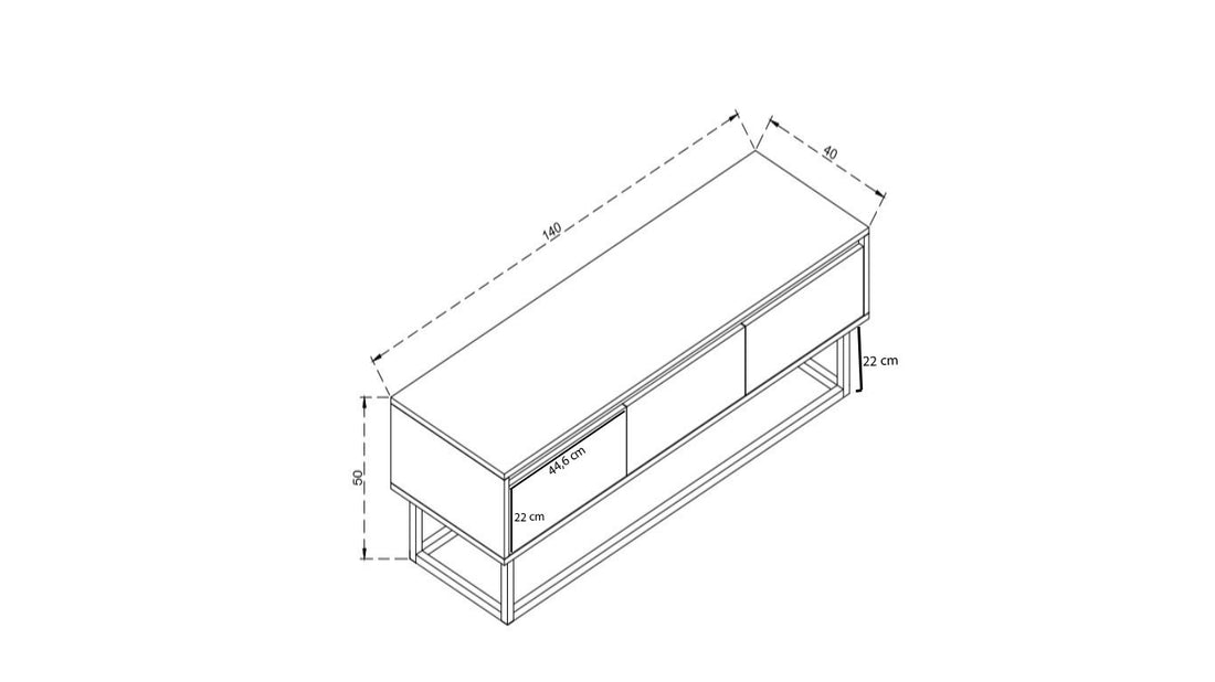 Meuble TV Tilsim 140