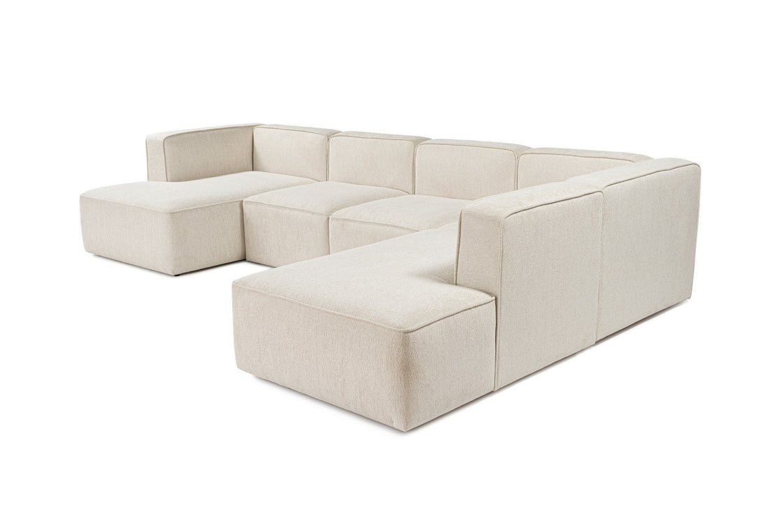 Canapé d'angle More M (M5-M1-M1-M2-M3) - Cream