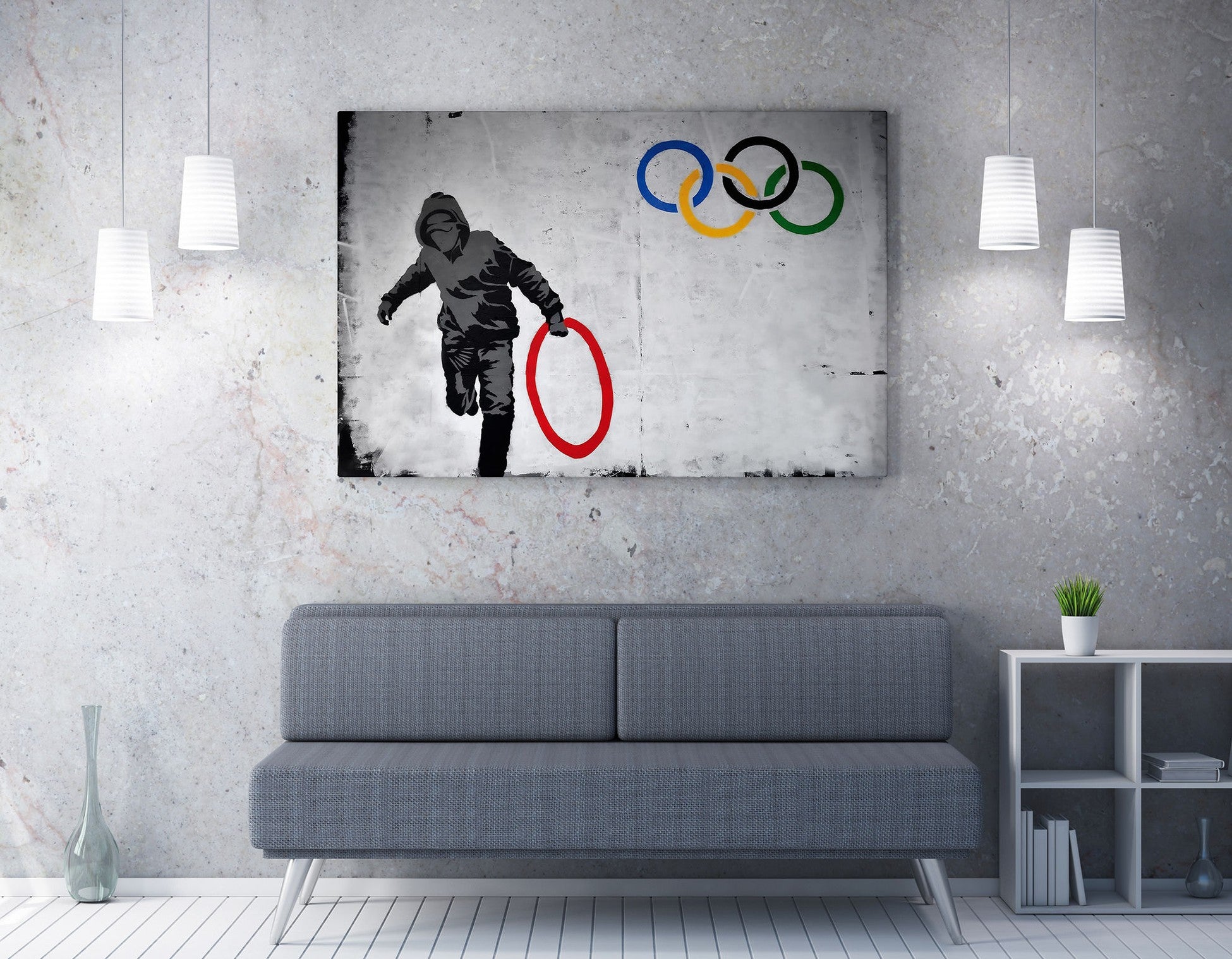 Peinture de toile décorative WY118 (70 x 100)