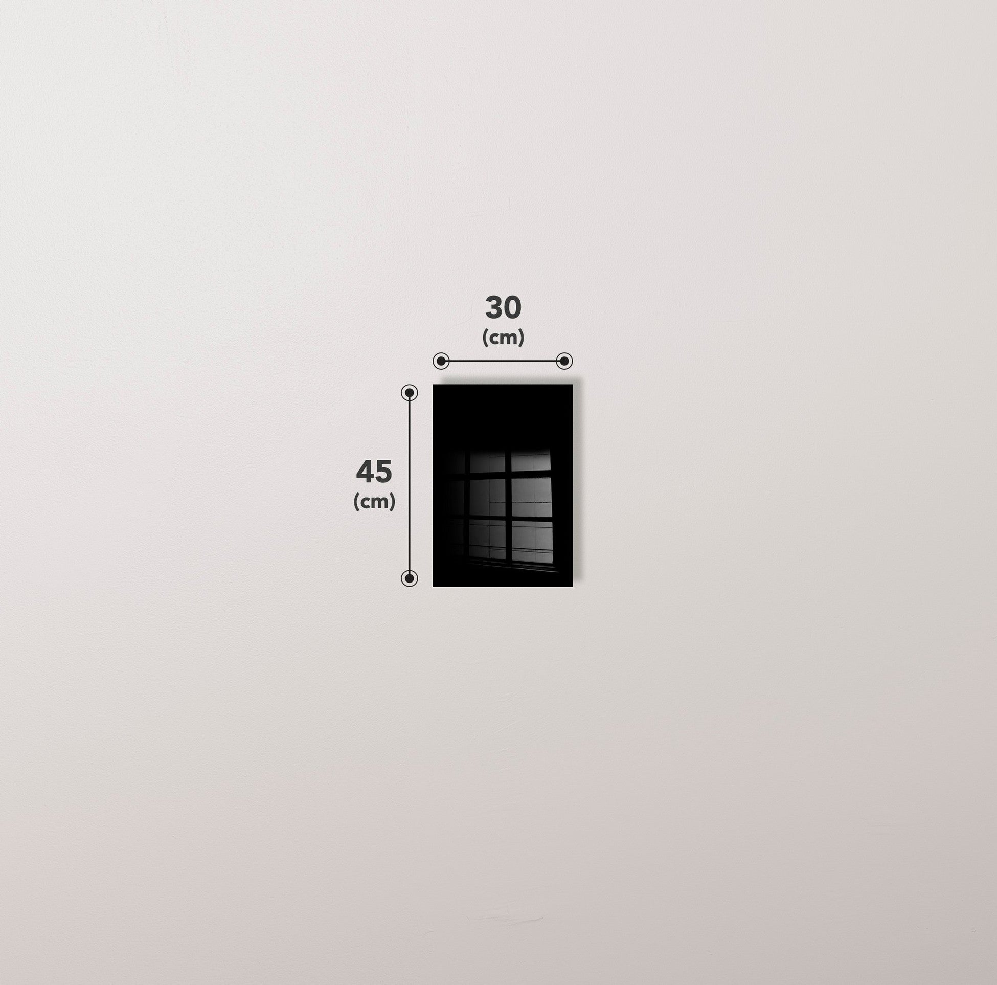 Peinture en verre trempé décoratif 2291 - 30 x 45