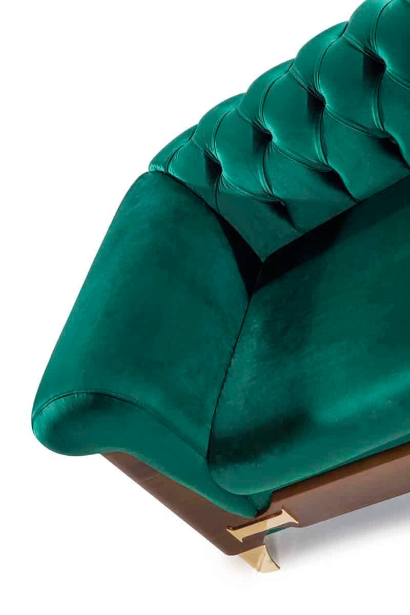 Nish Canapé 4 Places Vert