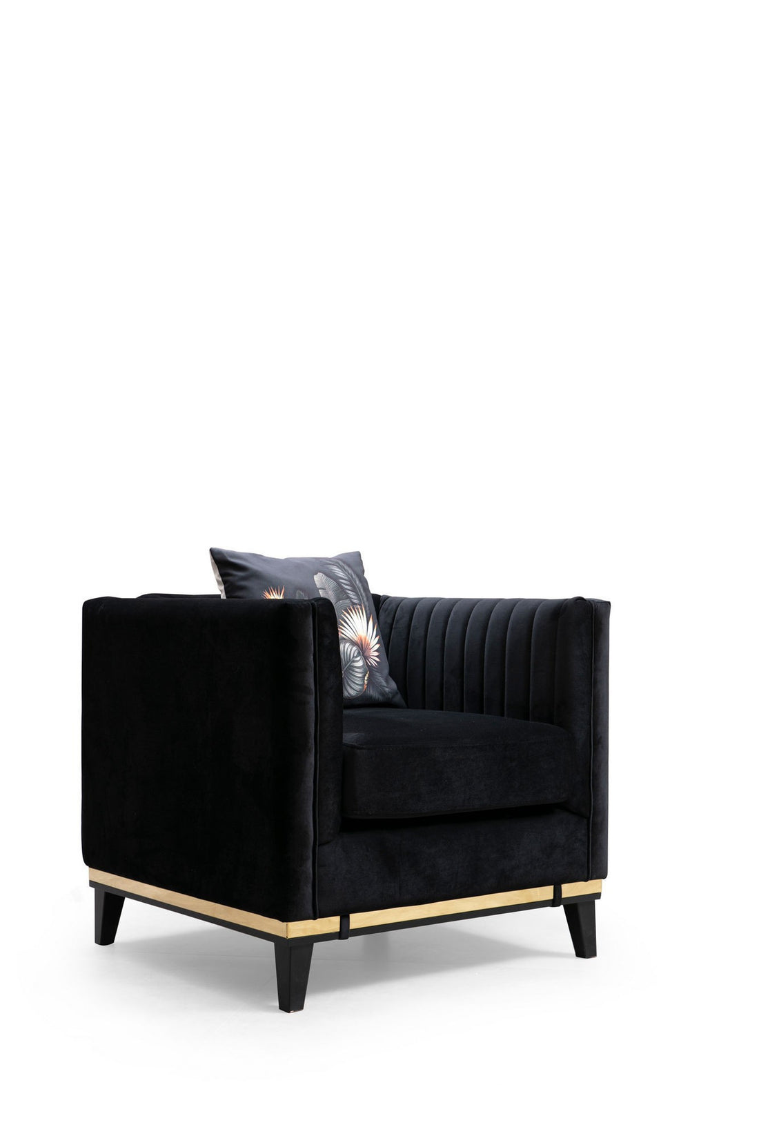 Fauteuil à oreilles Bellino - Black