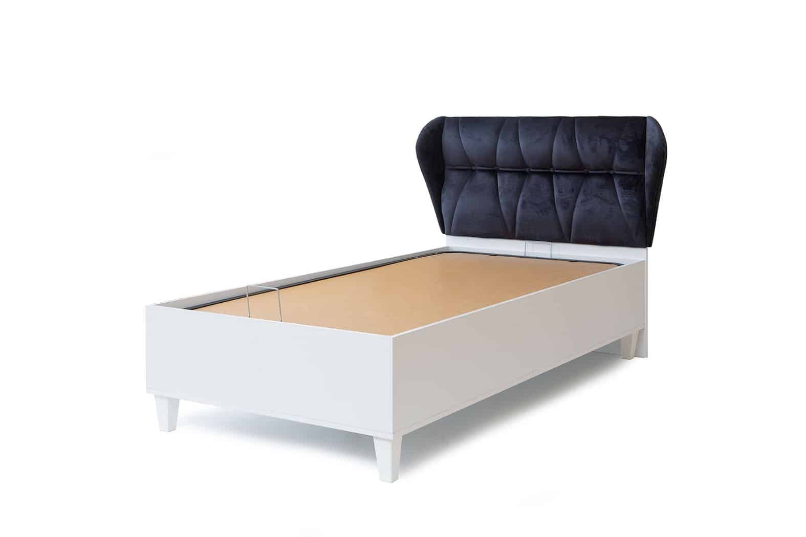 Black And White avec sommier lit (100*200)