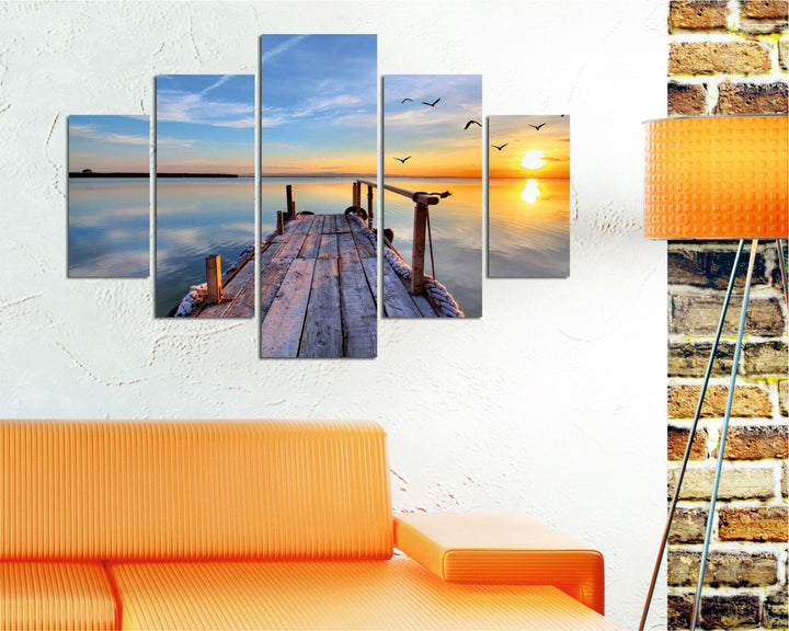 Peinture décorative MDF (5 pièces) ST123