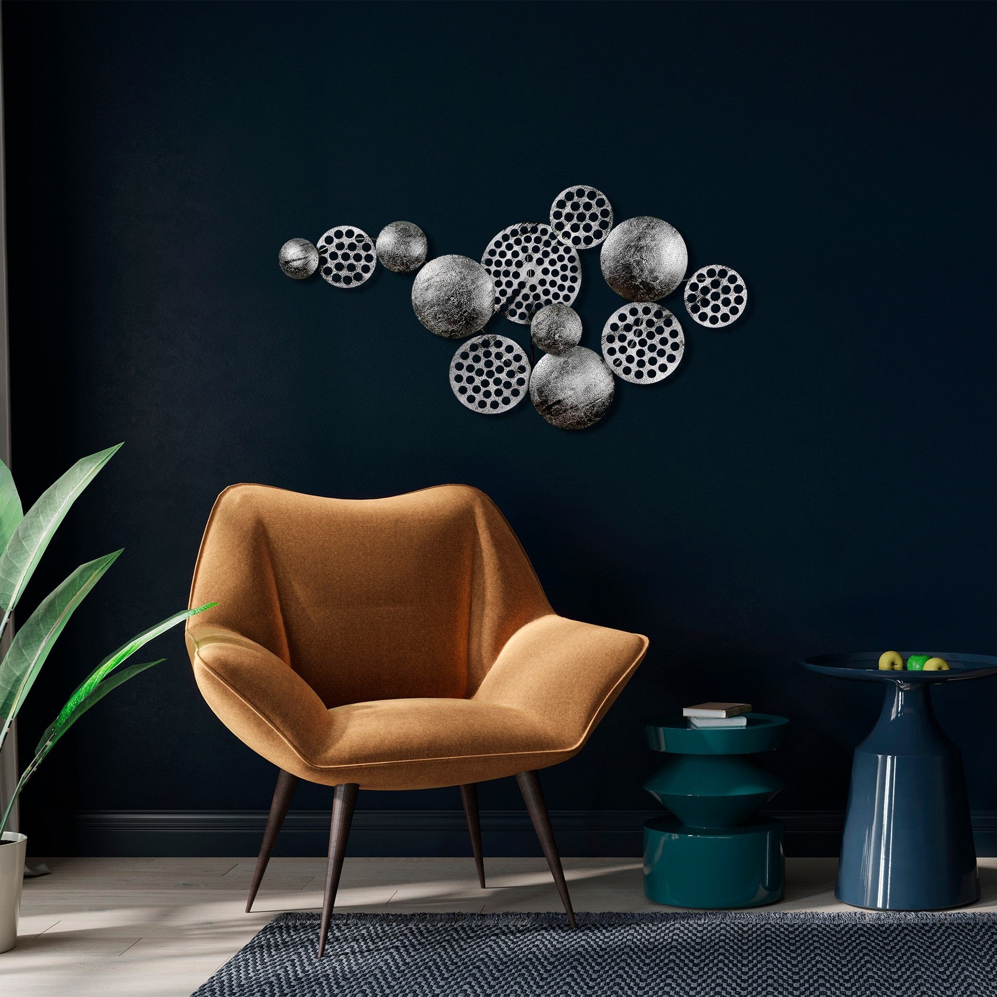 Accessoire mural en métal décoratif Aurora 5