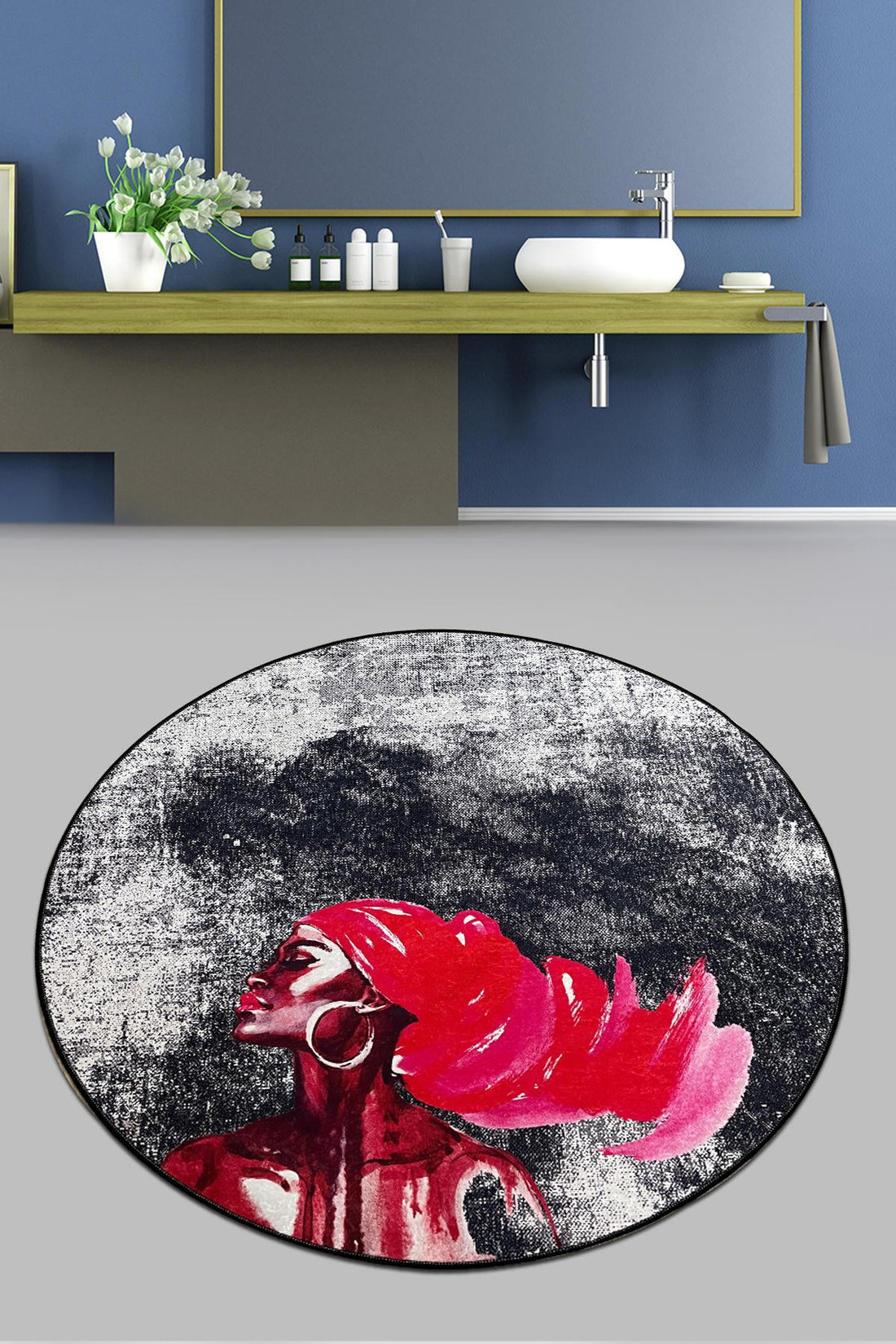 Tapis de bain Pink Hair Djt (80 cm)