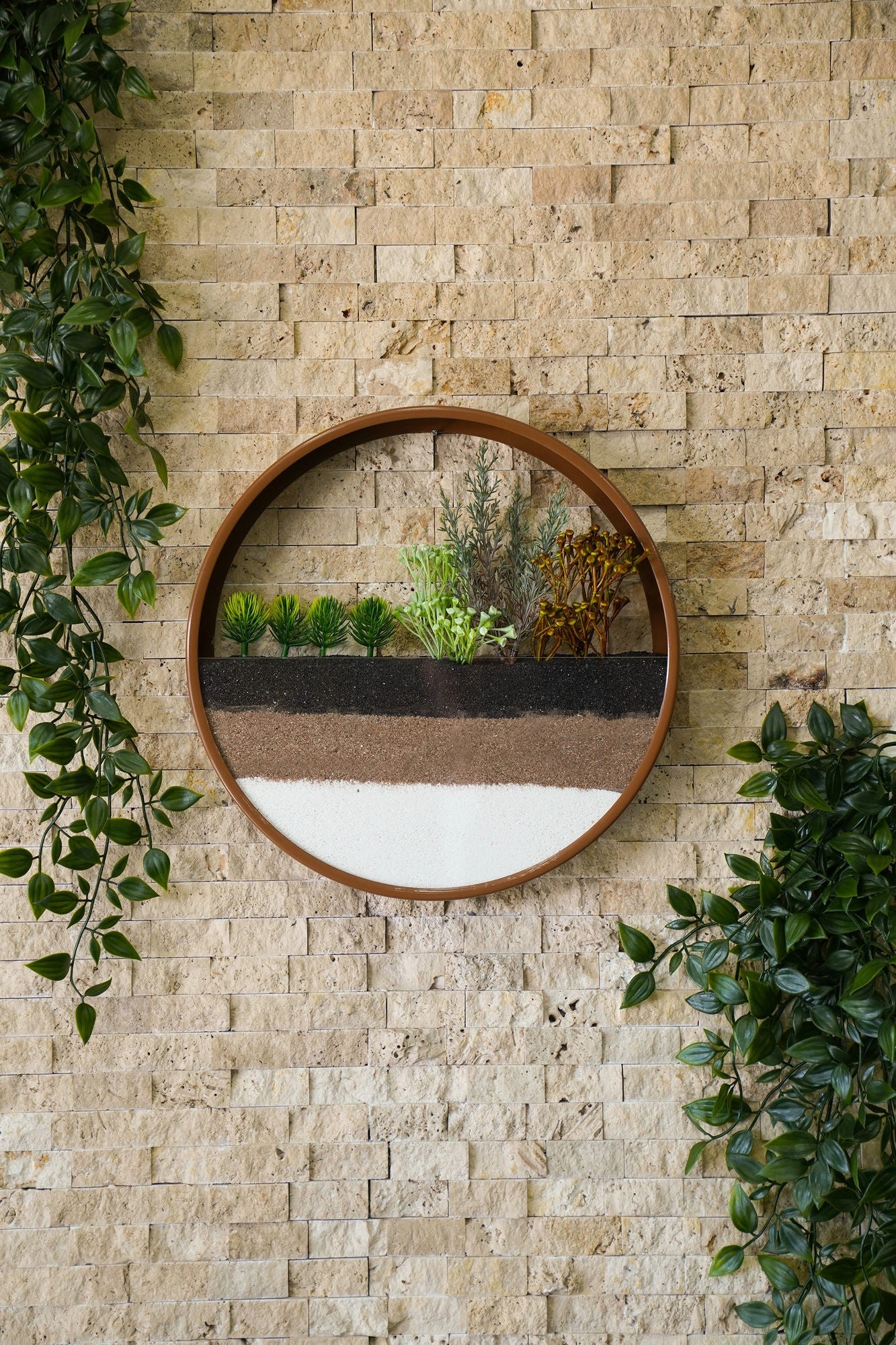 Accessoire mural en métal décoratif Sweet Azalea