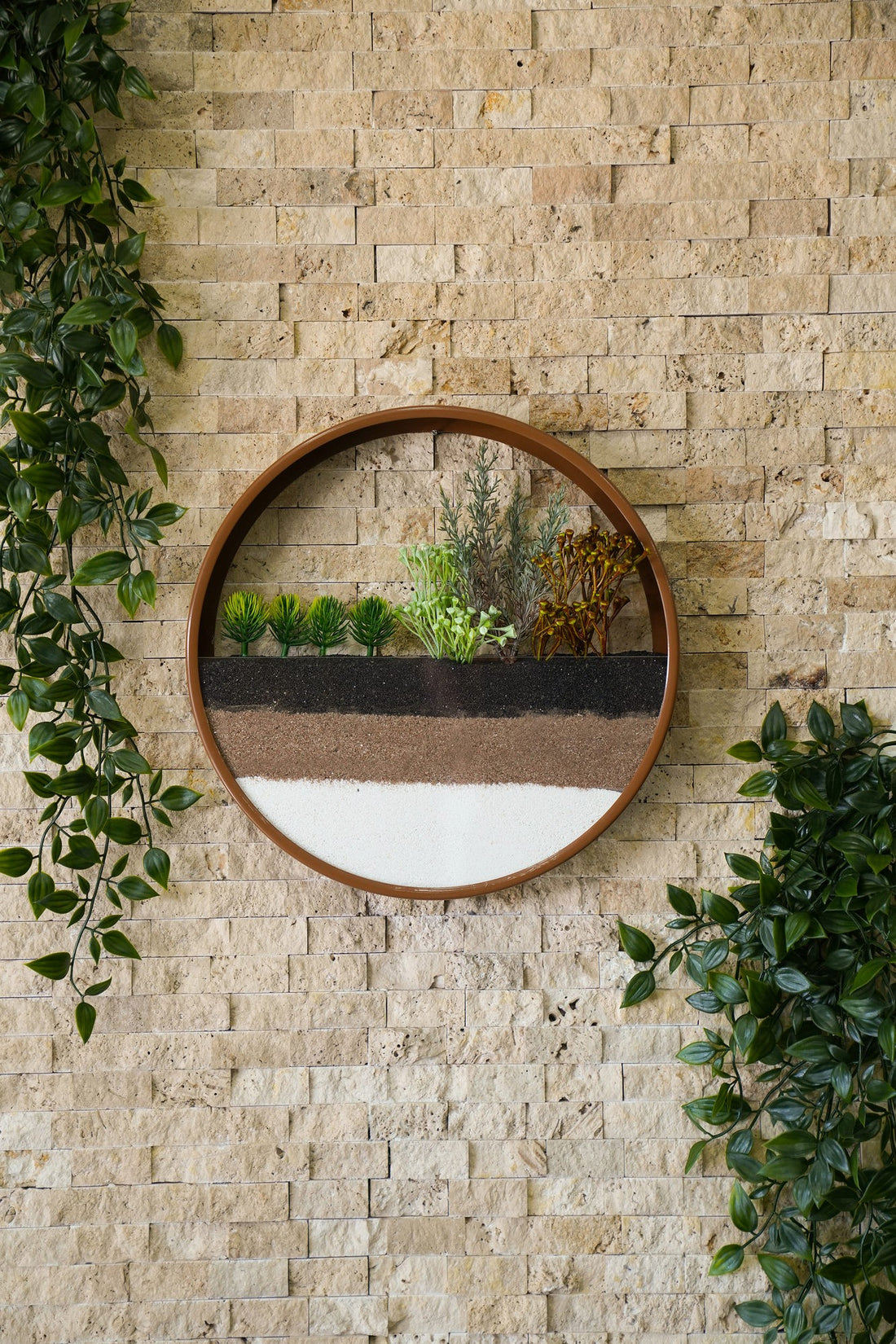 Accessoire mural en métal décoratif Sweet Azalea