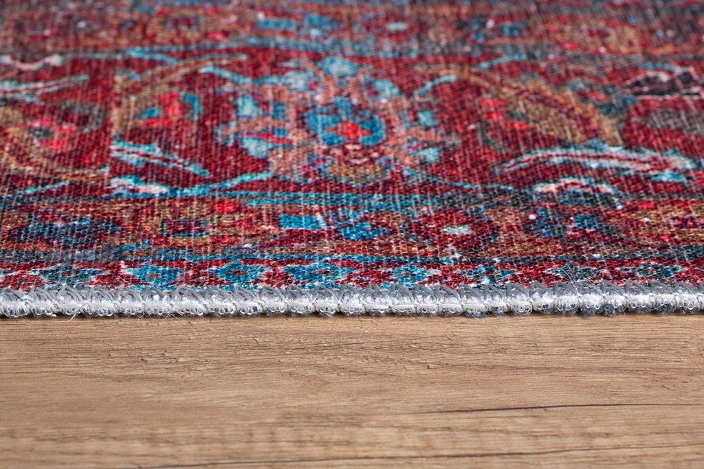 Tapis de salle (75 x 150) Blues Chenille - Claret Red AL 170