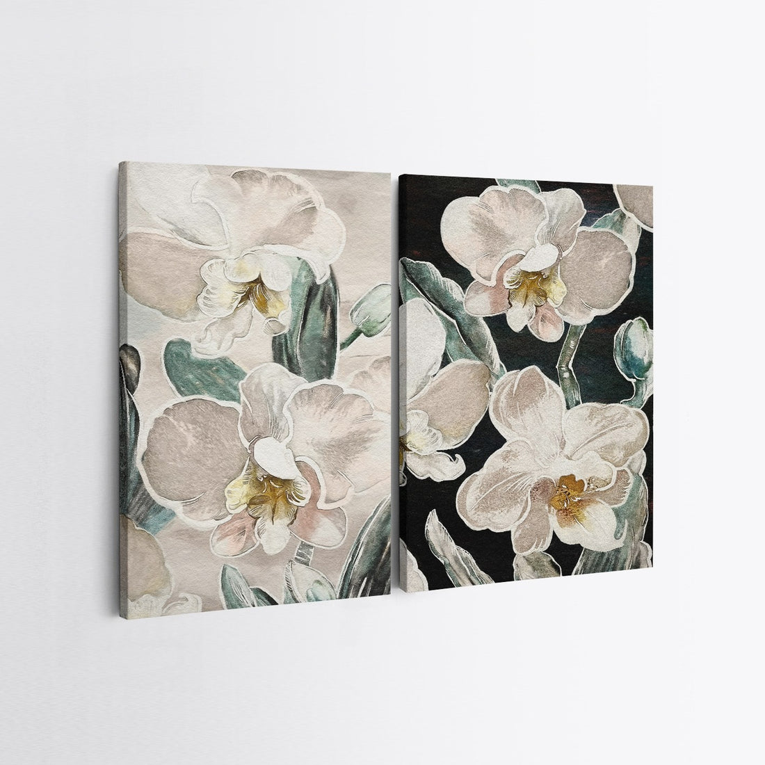 Peinture décorative en toile (2 pièces) 2KNV4303 - 50 x 70