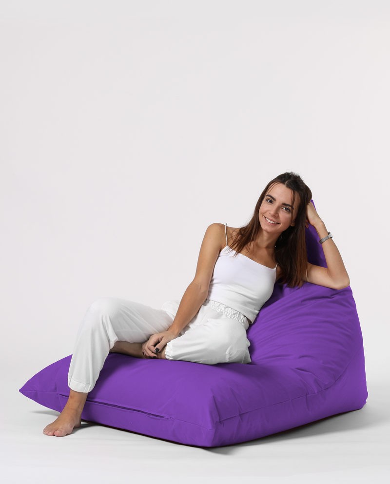 Pouf de jardin Pyramid Big Bed Pouf - Purple
