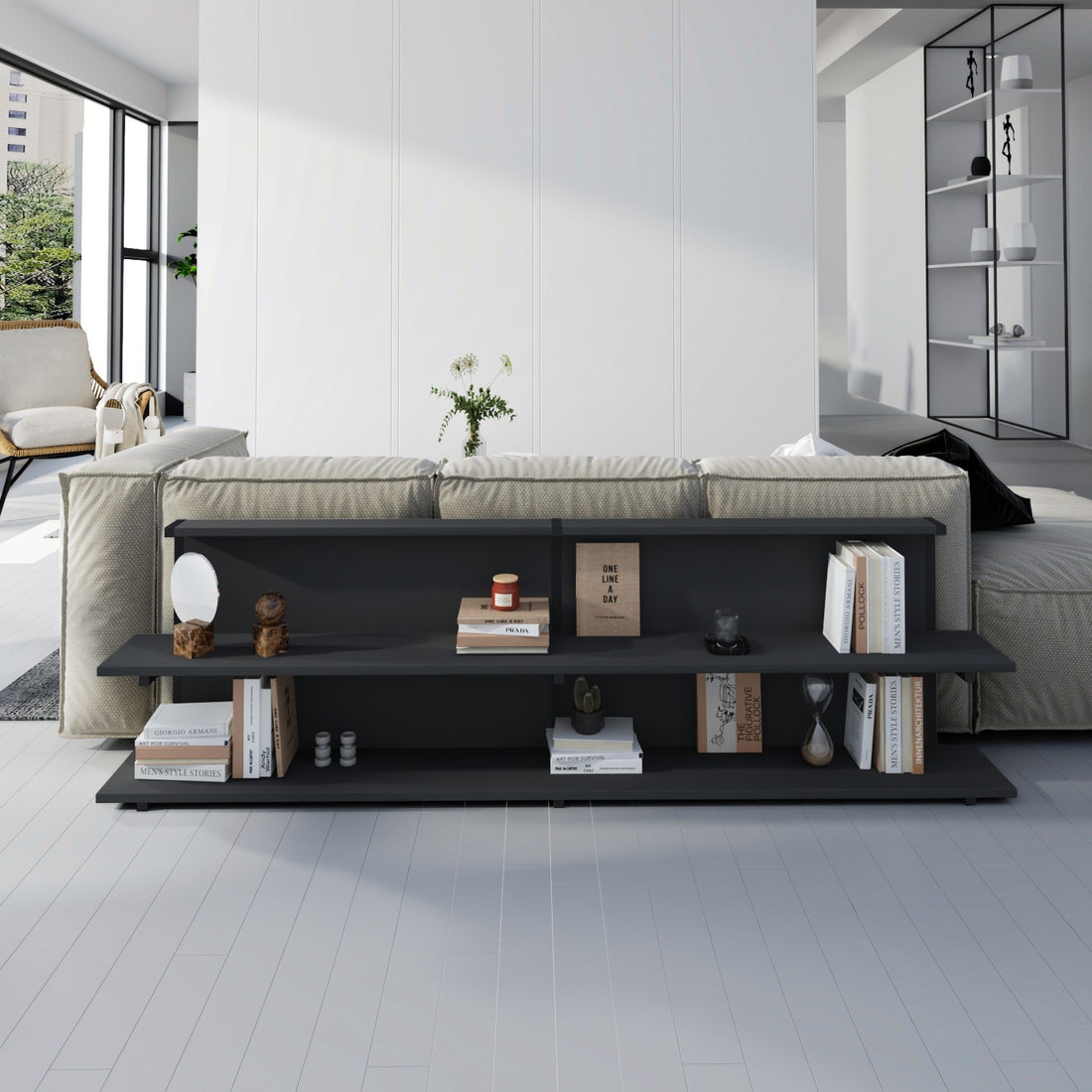 Table d'appoint Mela - Anthracite