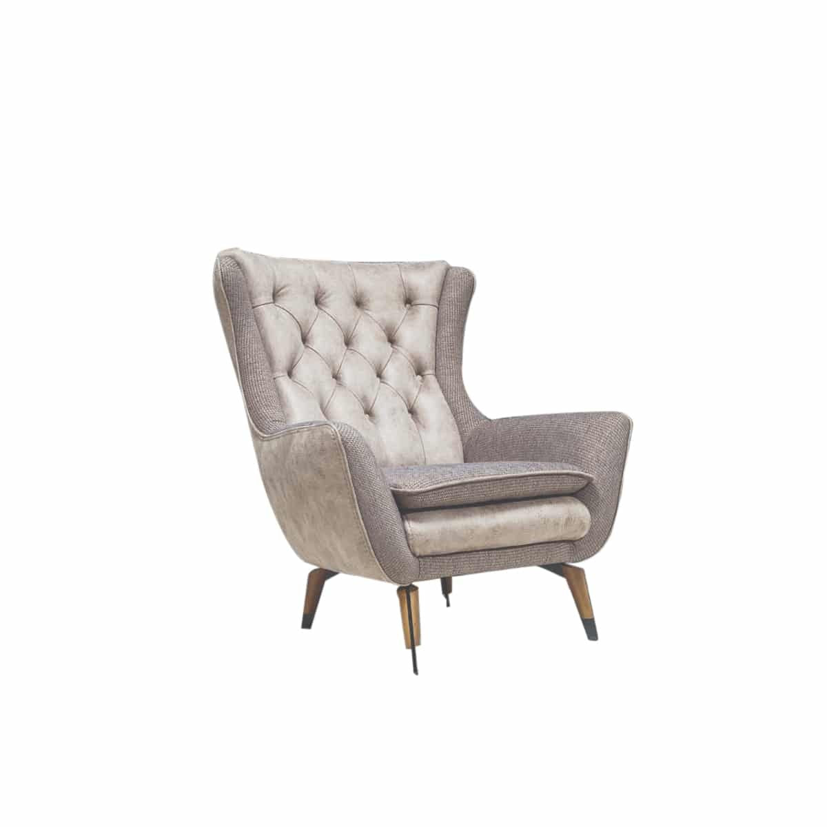 Maveran Fauteuil Bergère Marron Clair