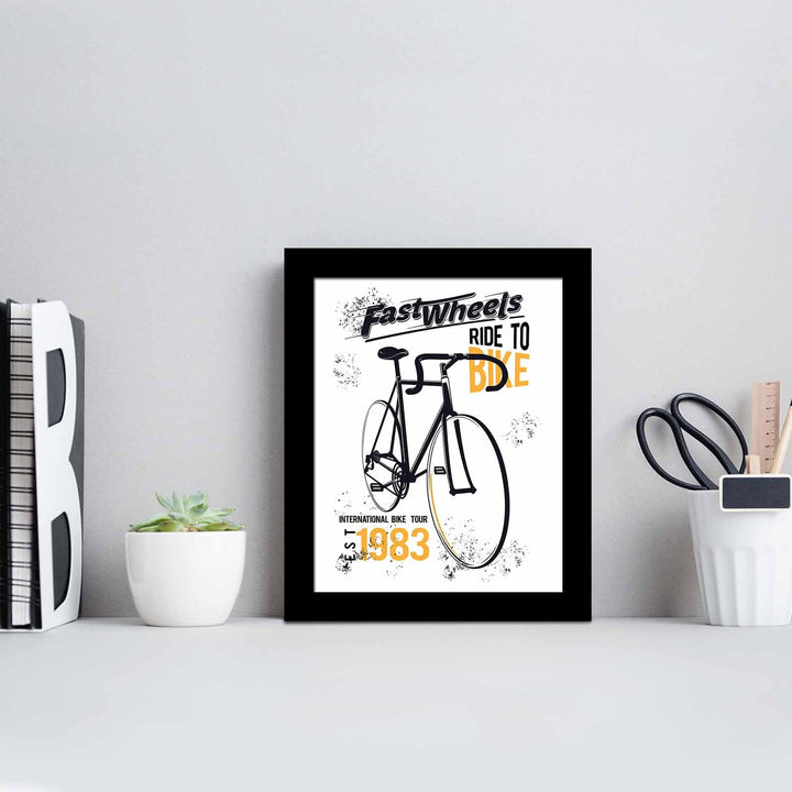 Peinture mdf encadrée décorative SCT-006