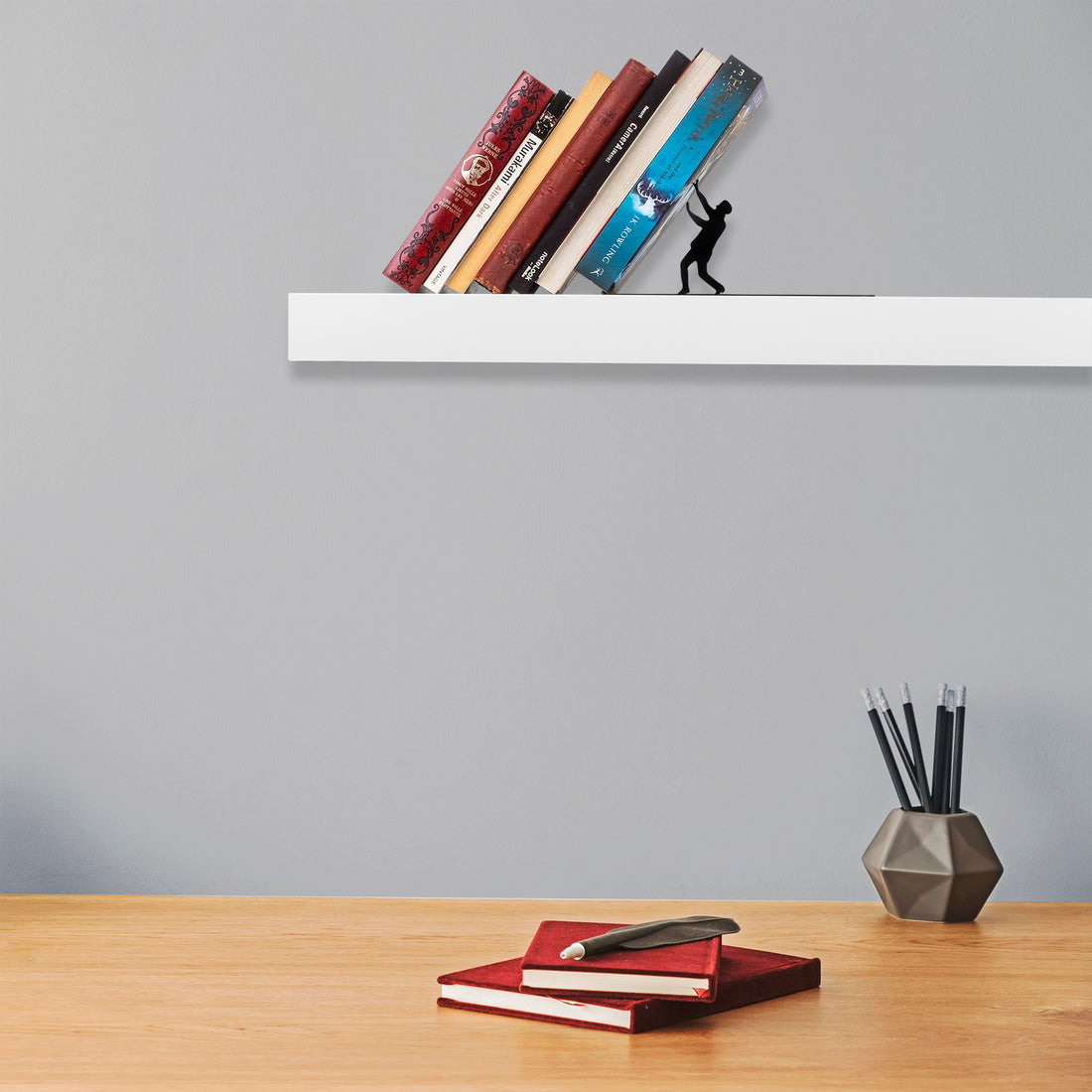 Serre-livres en métal Kitap tutucu 22 - Black