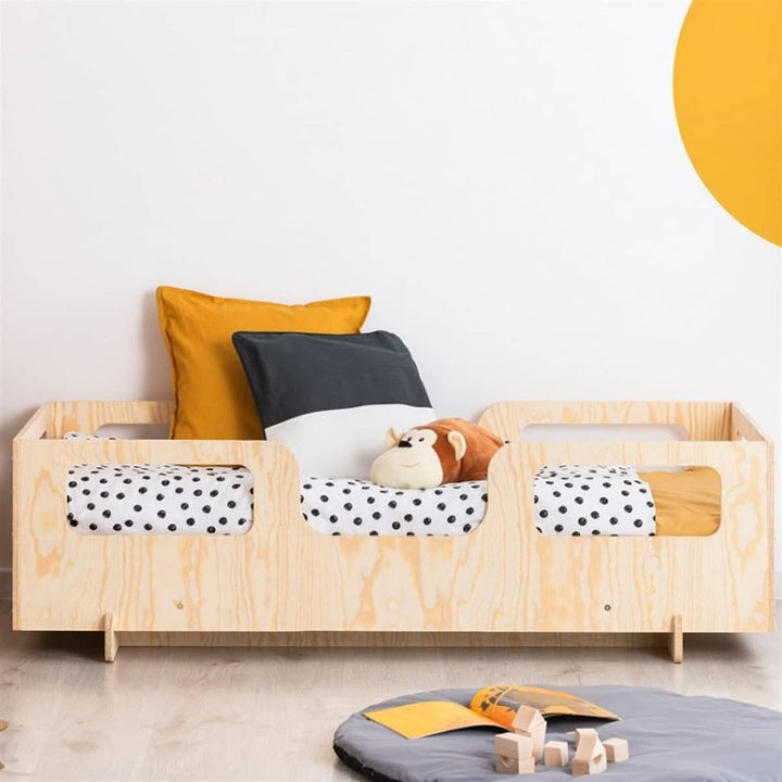 Lit cabane enfant Mocha ,bois 90x190cm