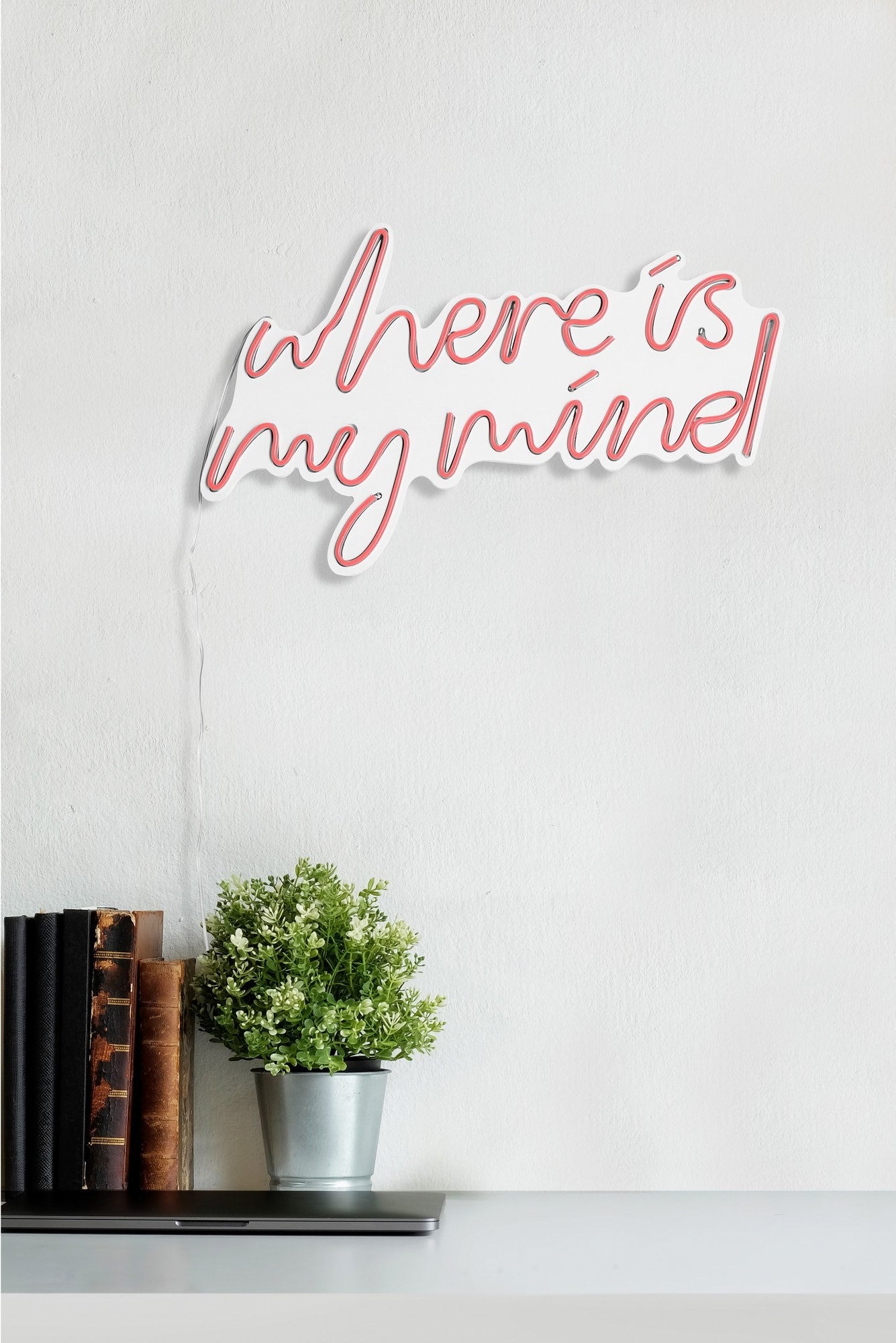 Éclairage LED en plastique décoratif Where Is My Mind - Pink