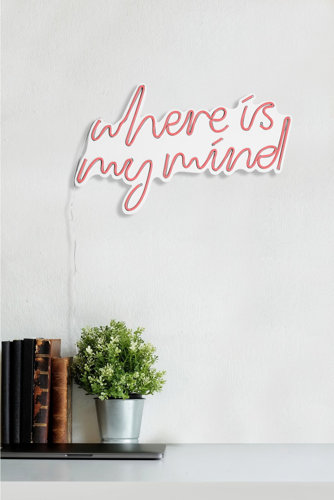 Éclairage LED en plastique décoratif Where Is My Mind - Pink