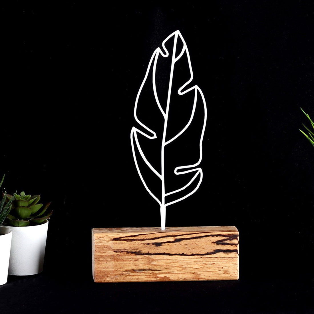 Objet décoratif Feather Mini - White