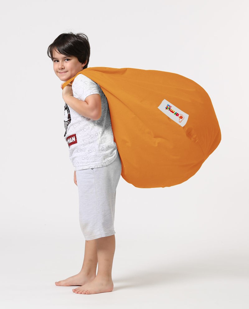 Pouf de jardin Premium Kids - Orange