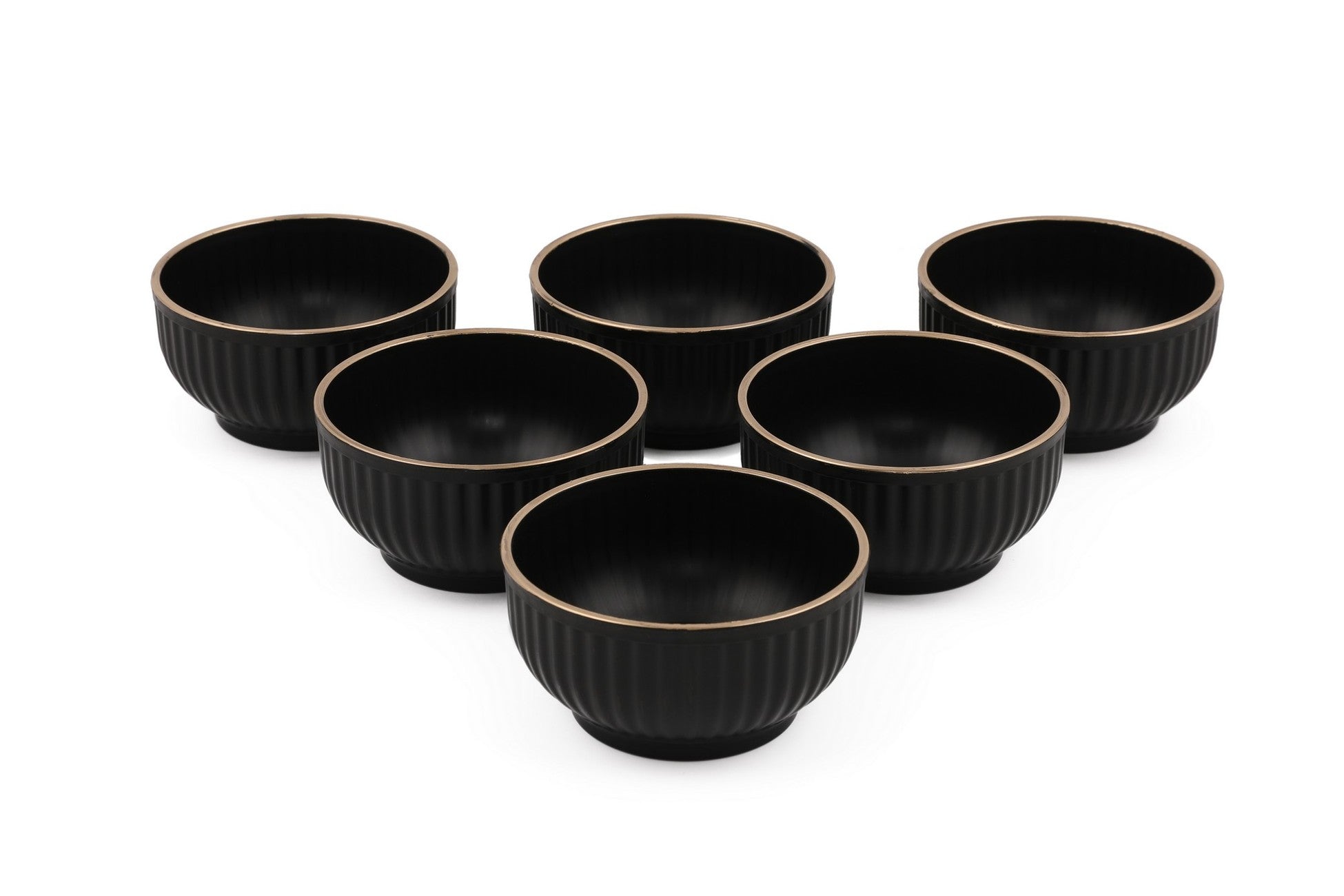 Bowl Set (6 pièces) C-DD07 - Black