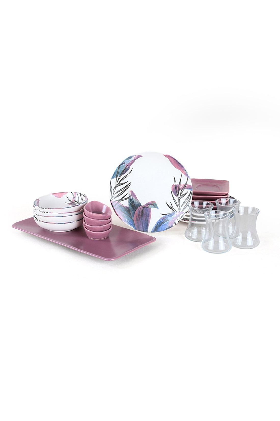 Breakfast Set (21 Pieces) Vio Breakfast Set 21 Pieces for 4 People - 19179