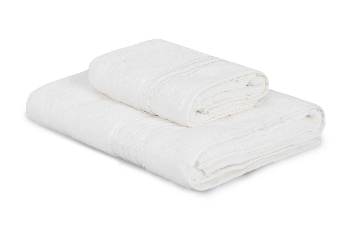 Ensemble de serviettes (2 pièces) Dora - Cream