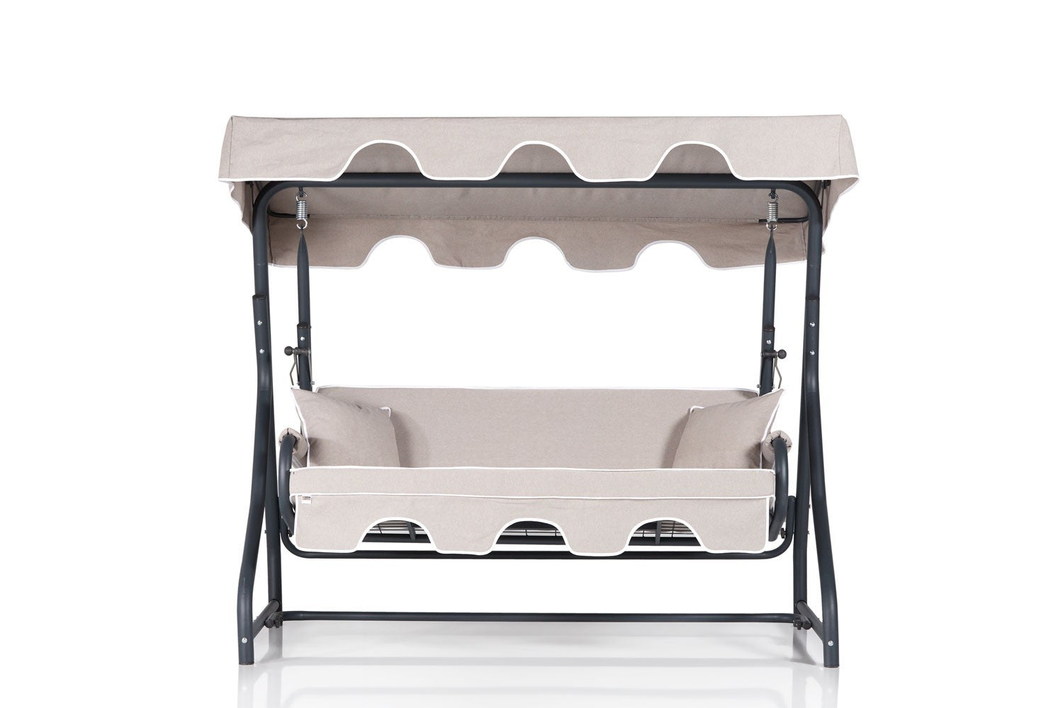 Chaise swing triple jardin Olea 4 - Multicolor