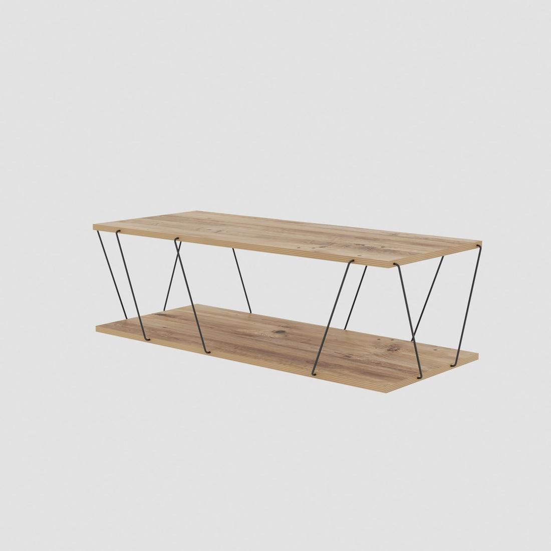 Ensemble de meubles de salon Basak - Pine