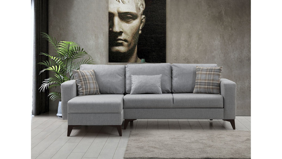 Canapé d'angle Kristal 2 - Light Grey